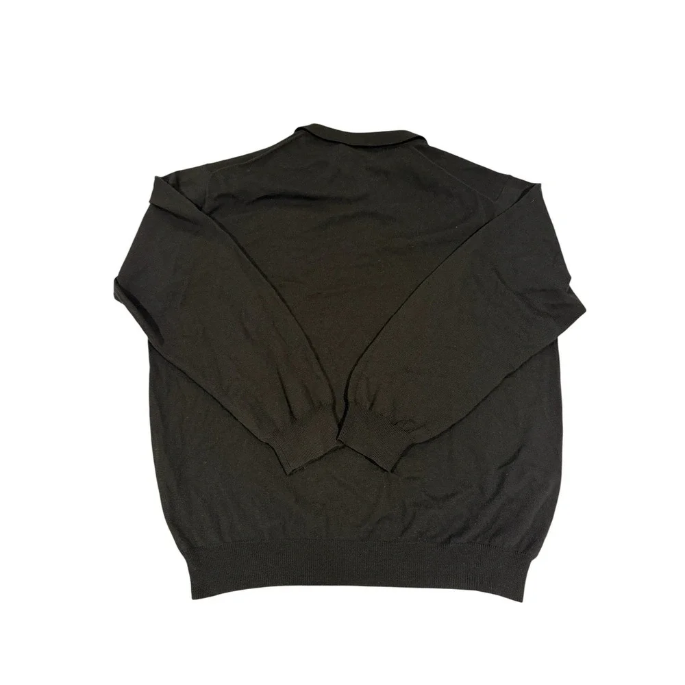 Jos. A. Bank Signature Collection‎ Sweater 2XL 100% Merino Wool Pullover Navy
